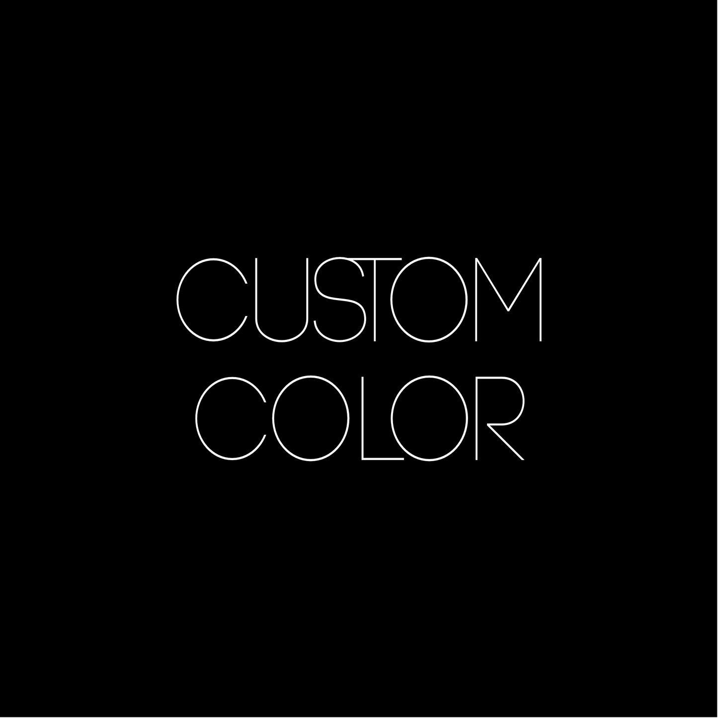 CUSTOM COLOR - Just Fish